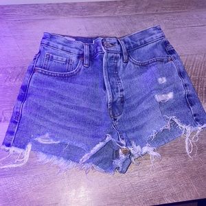 Jean shorts